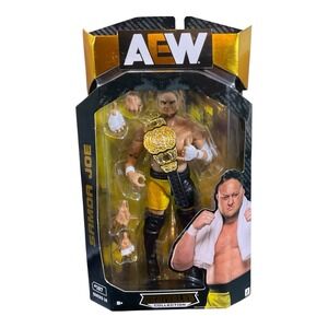 Samoa Joe AEW Unrivaled Series 18 #187 Wrestling Figure Jazwares New In Hand